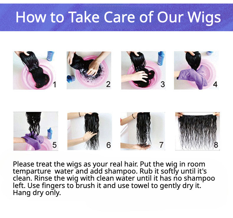 How to Clean Human Hair Wigs