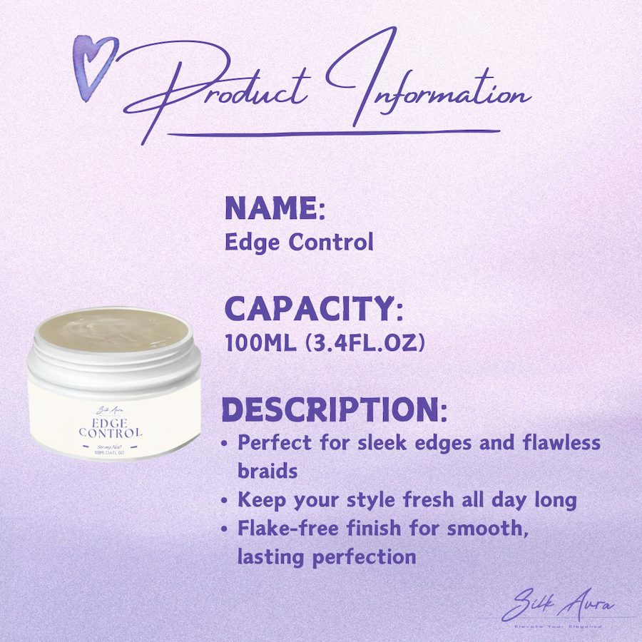 Silk Aura Best Seller FOUR IN ONE DEAL - 50%OFF - Edge Control Sleek Edge