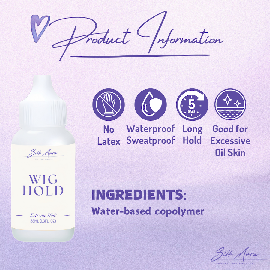 Silk Aura Best Seller FOUR IN ONE DEAL - 50%OFF - Wig Glue No Latex Waterproof long hold