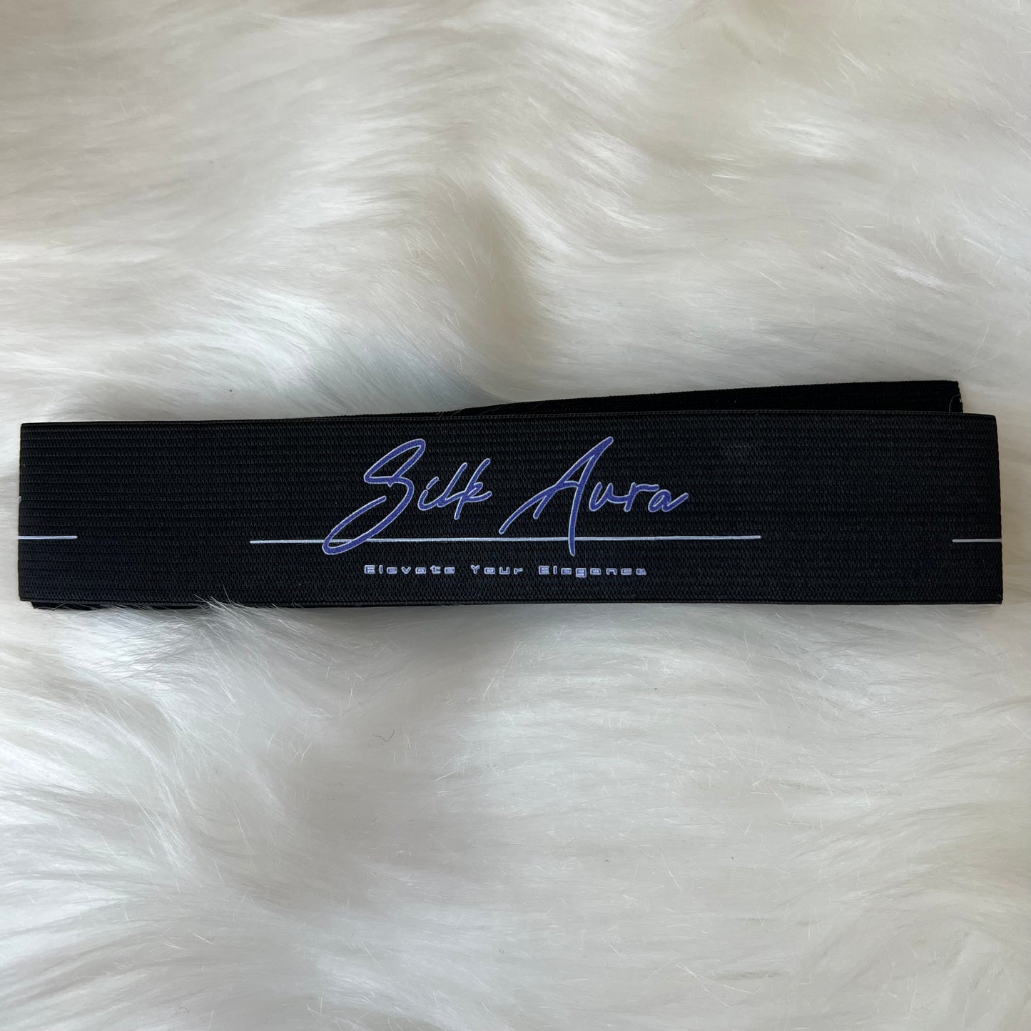 Silk Aura High Quality Wig Elastic Hair Band Adjustable 60CM x 3.5CM on the Carpet