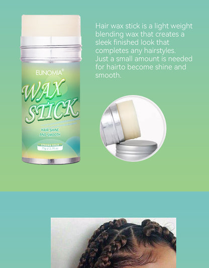 SilkAura Hair Wax Stick Hair Styling Finishing Eco-Friendly