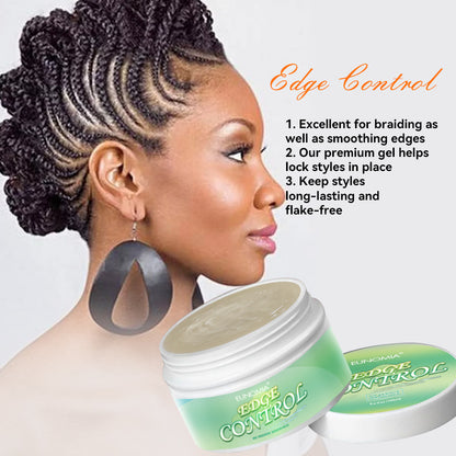 SilkAura Non-Greasy Edge Control Gel Hair Styling Long-Lasting