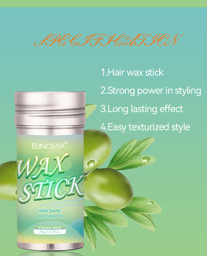 SilkAura Hair Wax Stick Hair Styling Finishing Eco-Friendly