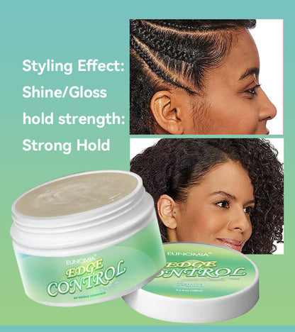 SilkAura Non-Greasy Edge Control Gel Hair Styling Long-Lasting