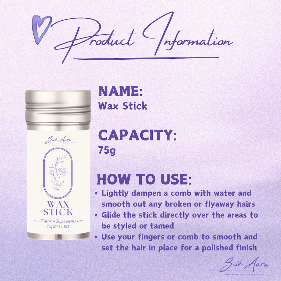 Silk Aura Best Seller FOUR IN ONE DEAL - 50%OFF - Wax Stick How to Use Instruction