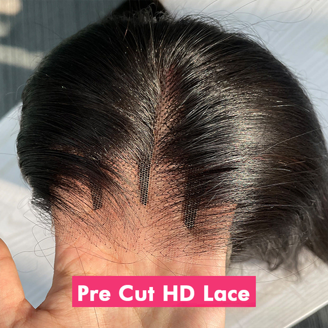 【Wear to Go】Silk Aura Pre-cut Lace Glueless Human Hair Wig 4x4 HD Lace